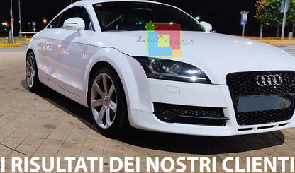 GRIGLIA ANTERIORE BORDO NERO AUDI TT 8J 2006-2014 CALANDRA RSTT NIDO D'APE