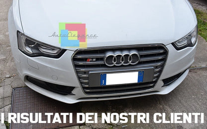 1559 GRIGLIA AUDI A5 2012-2015 RESTYLING CALANDRA LOOK S5 BORDO CROMATO