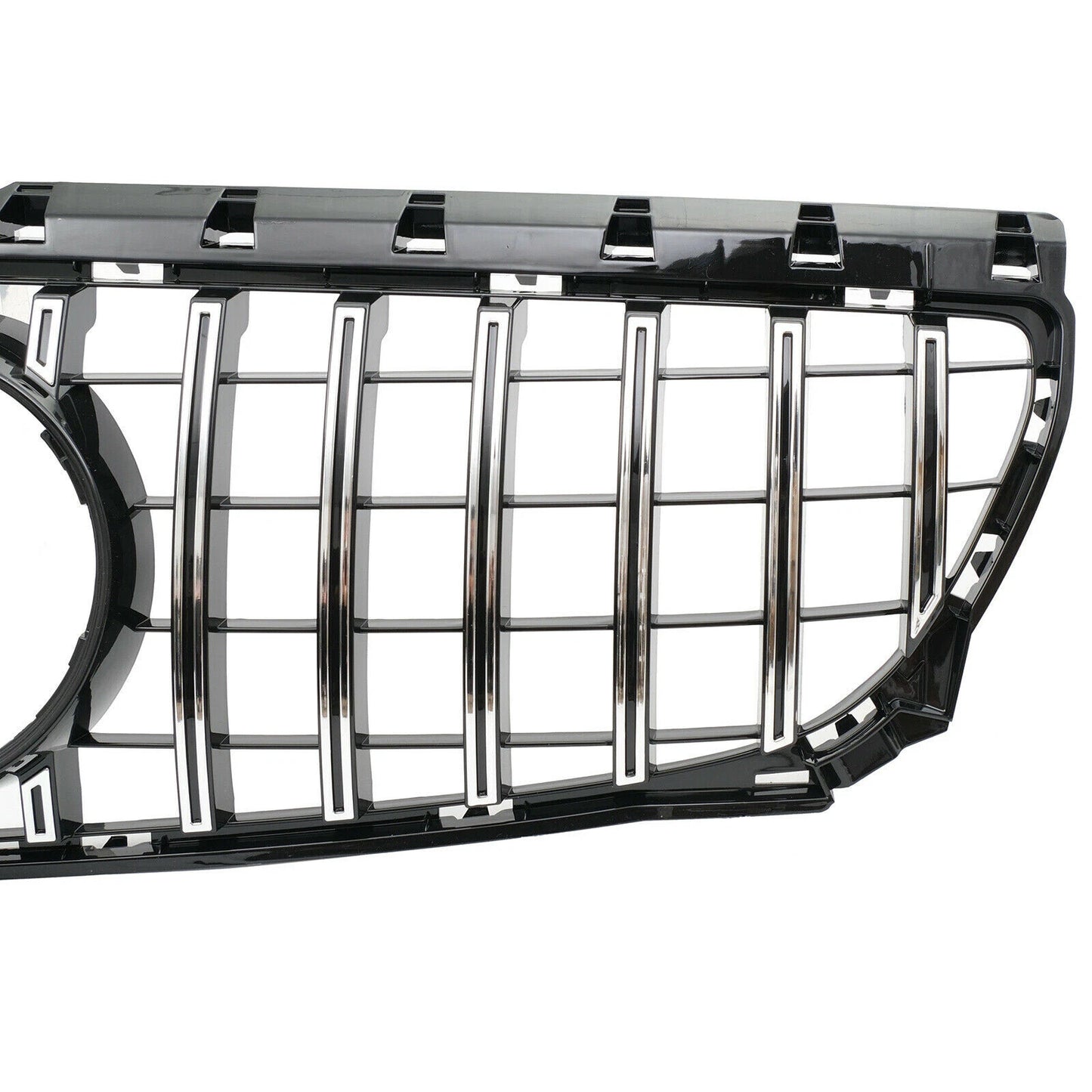GRIGLIA ANTERIORE MERCEDES CLASSE B W246 11-14 MASCHERINA AMG PROFILI SATINATI
