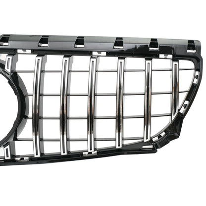GRIGLIA ANTERIORE MERCEDES CLASSE B W246 11-14 MASCHERINA AMG PROFILI SATINATI
