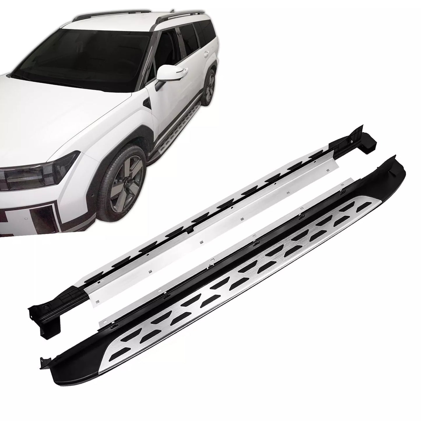 💫ART.5474 Pedane Laterale Sottoporta per Hyundai Santa Fe 2024+💫