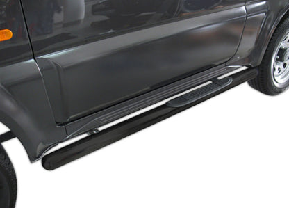 💫ART.5516 Pedane Laterale Inox per Suzuki Jimny 1998-2018 3-Porte Berlina💫