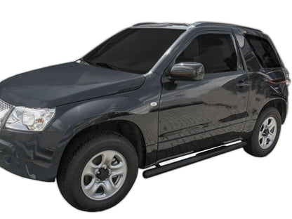 💫ART.5518 Pedane Laterali Inox per Suzuki Grand Vitara 2005-2015 3-Porte💫
