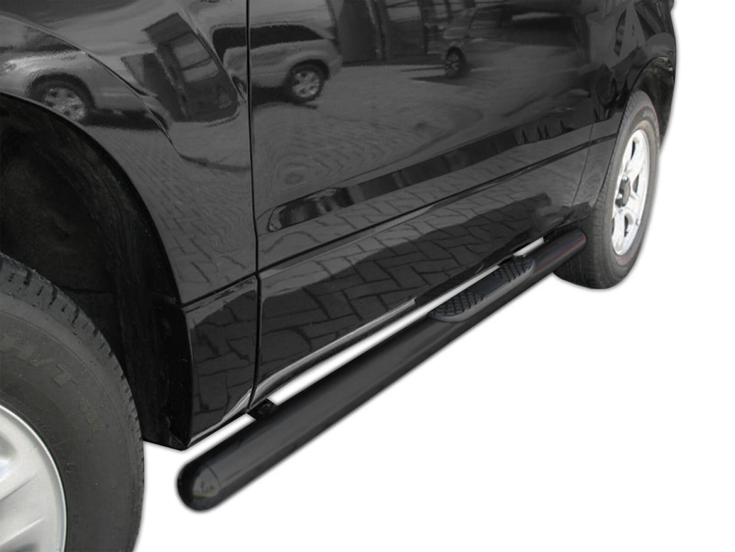 💫ART.5518 Pedane Laterali Inox per Suzuki Grand Vitara 2005-2015 3-Porte💫