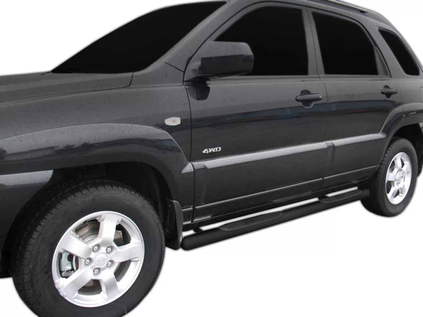 💫ART.5523 Pedane Laterale Inox per Kia Sportage 2005-2010💫