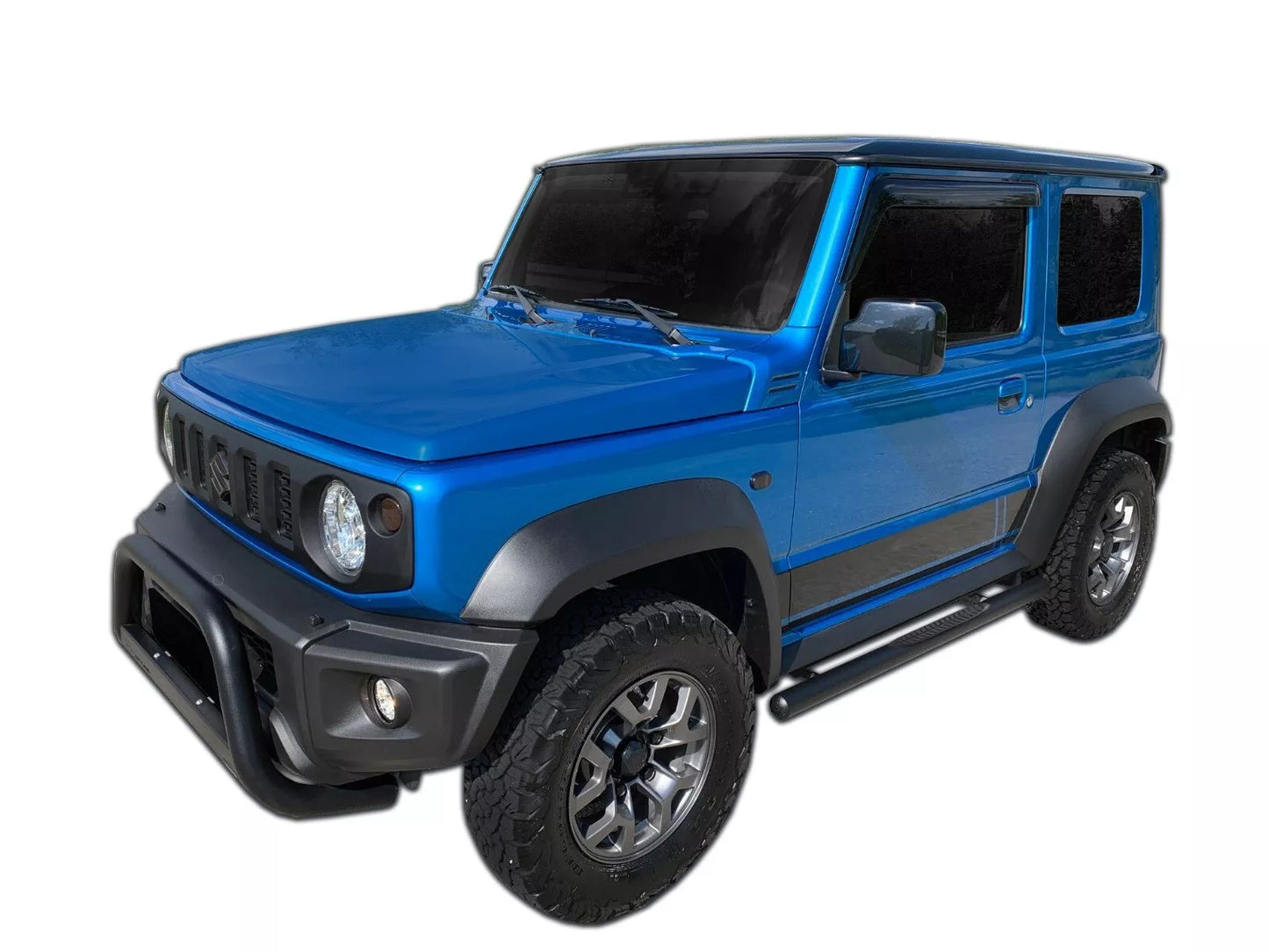 💫ART.5533 Pedane Laterale Inox per Suzuki Jimny 2021+ Nero💫