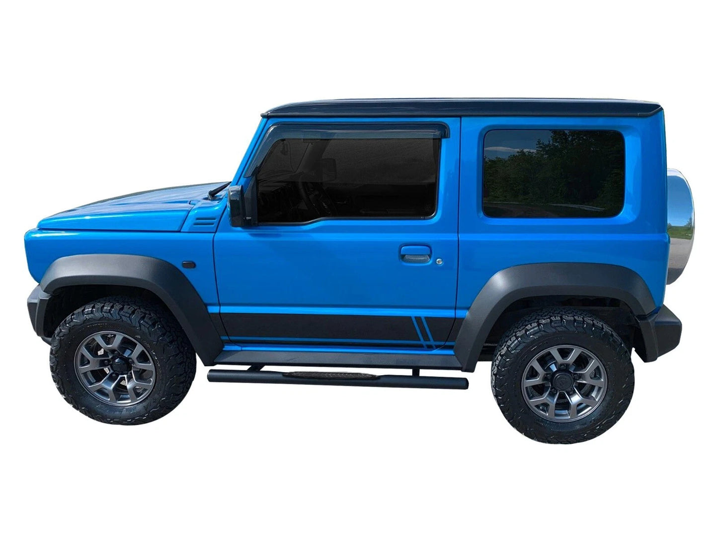💫ART.5533 Pedane Laterale Inox per Suzuki Jimny 2021+ Nero💫