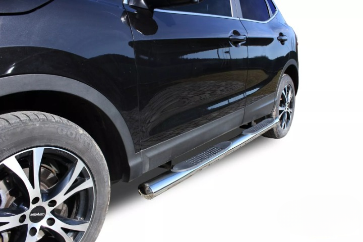 💫ART.5546 Pedane Laterale Inox per Nissan Qashqai J11 2014-2018💫