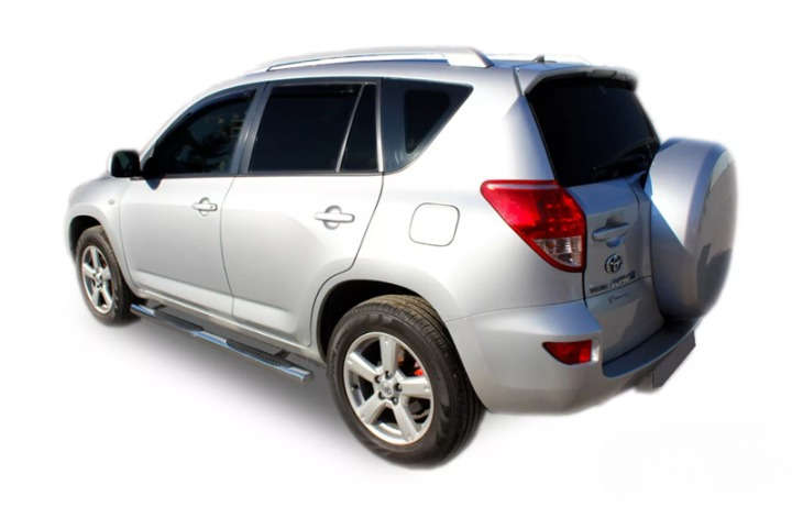 💫ART.5548 Pedane Laterale Inox per Toyota Rav4 2006-2012 4-Porte Berlina💫