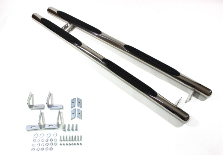 💫ART.5548 Pedane Laterale Inox per Toyota Rav4 2006-2012 4-Porte Berlina💫