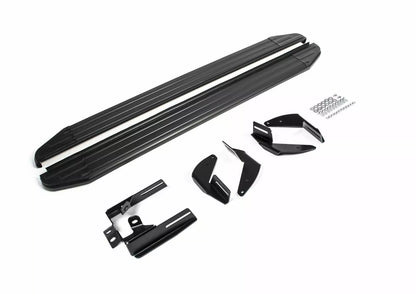 💫ART.5566 Pedane Laterale Alluminio per Toyota Hilux 2005-2015 Premium Nero💫