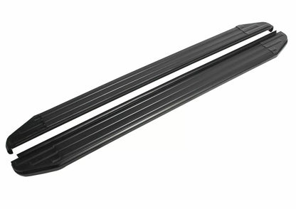 💫ART.5566 Pedane Laterale Alluminio per Toyota Hilux 2005-2015 Premium Nero💫