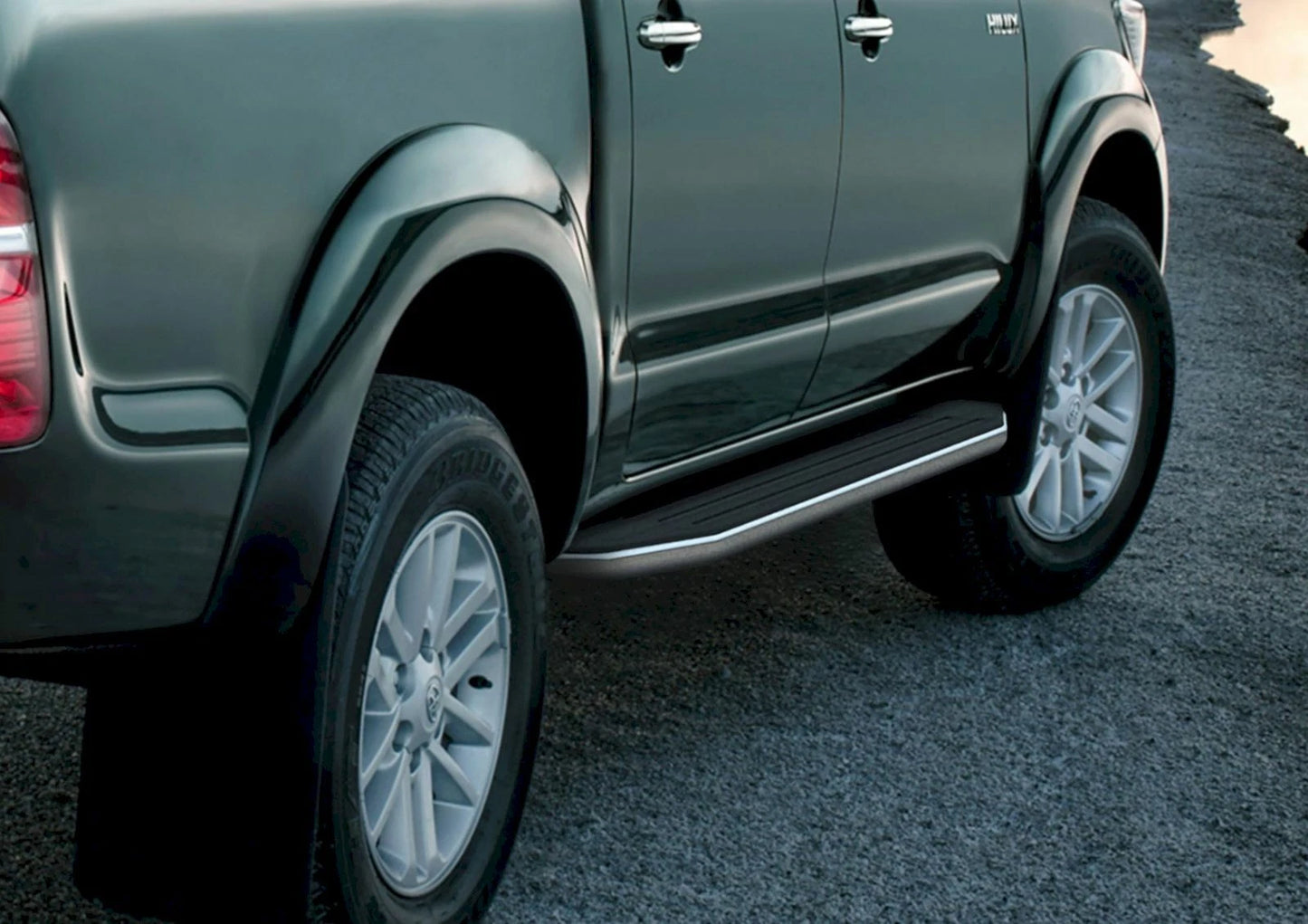 💫ART.5568 Pedane Laterale Alluminio Per Toyota Hilux 2005-2015 Premium RIVAL 💫