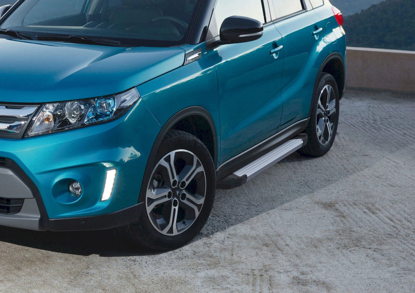 💫ART.5572 Pedane Laterale Alluminio per Suzuki Vitara 2015+ Basic RIVAL 💫