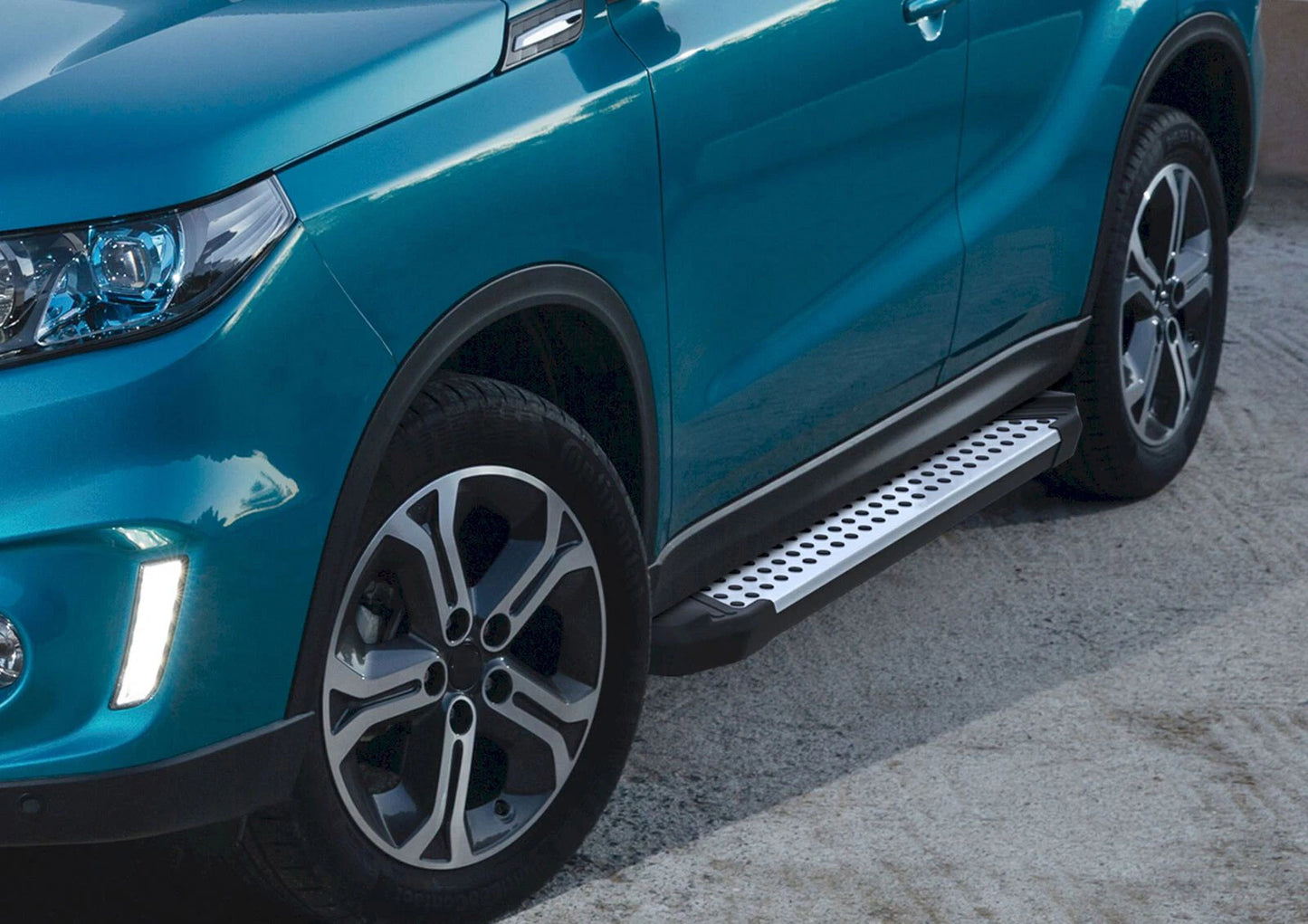 💫ART.5573 Pedane Laterale Alluminio per Suzuki Vitara 2015+ ADVANCED RIVAL💫