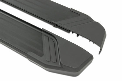 💫ART.5580 Pedane Laterale Alluminio Per Subaru XV 11-16 Basic Black RIVAL💫