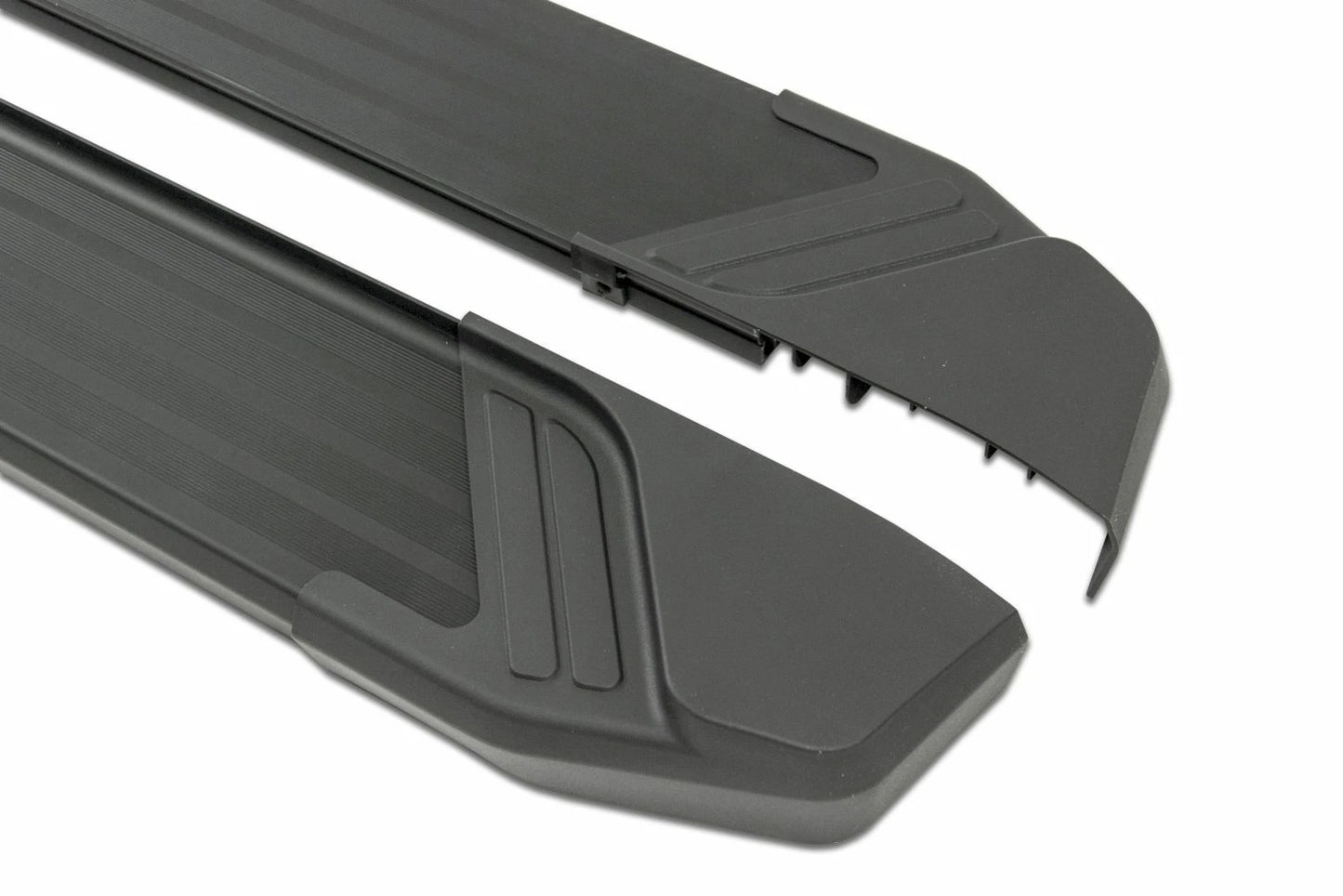 💫ART.5589 Pedane Laterale Alluminio Per Forester 2013+ Basic Black RIVAL💫