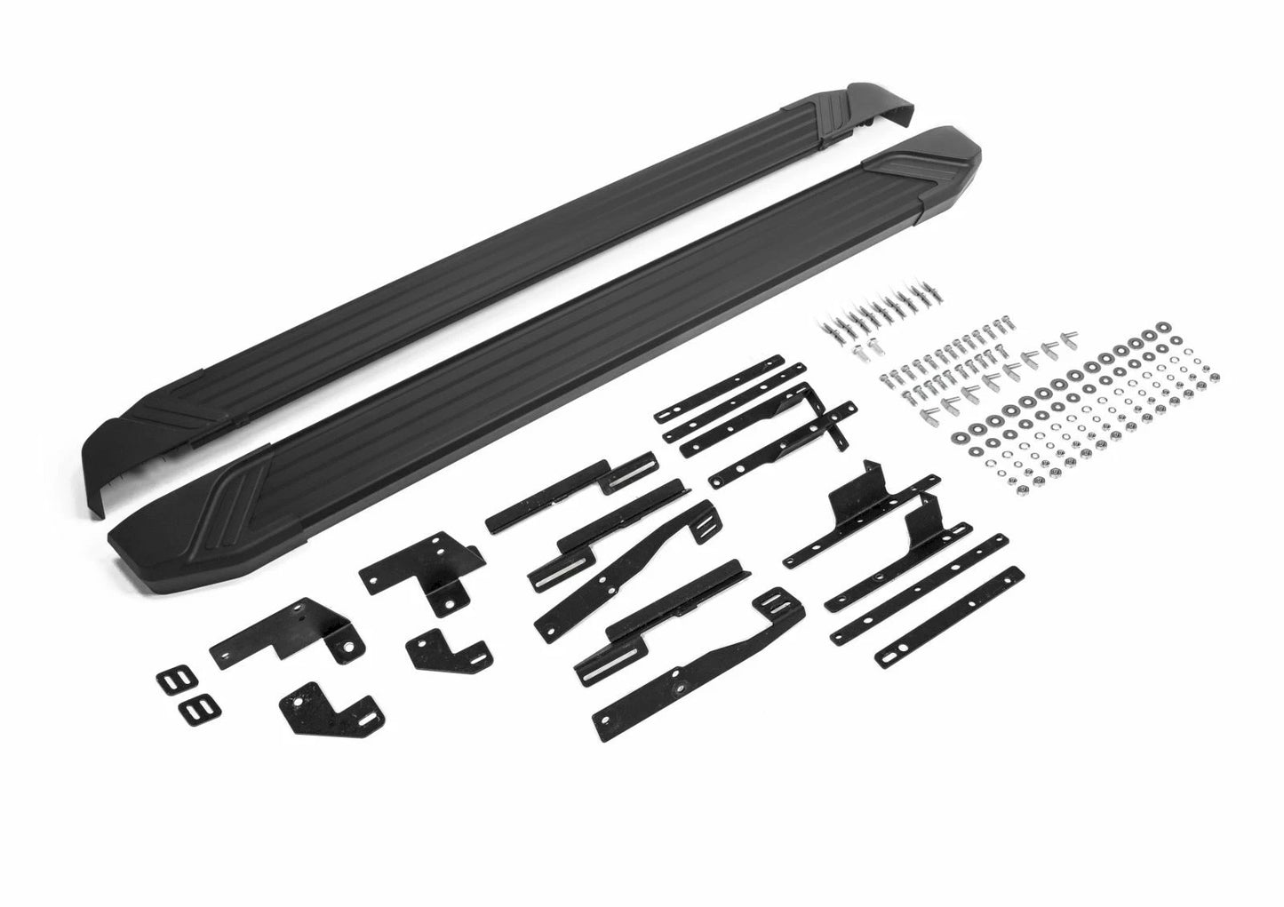 💫ART.5607 Pedane Laterale Alluminio Per Nissan Qashqai 2018-2021 Basic Black 💫
