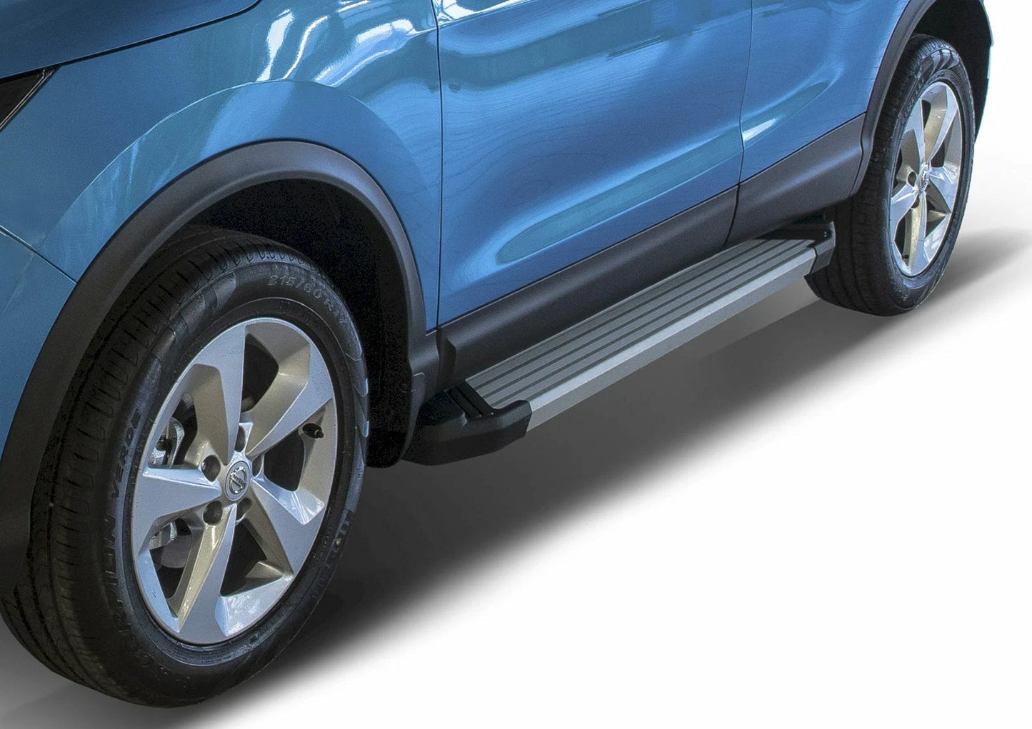 💫ART.5611 Pedane Laterale Alluminio per Nissan Qashqai 2018-2021 Basic RIVAL 💫