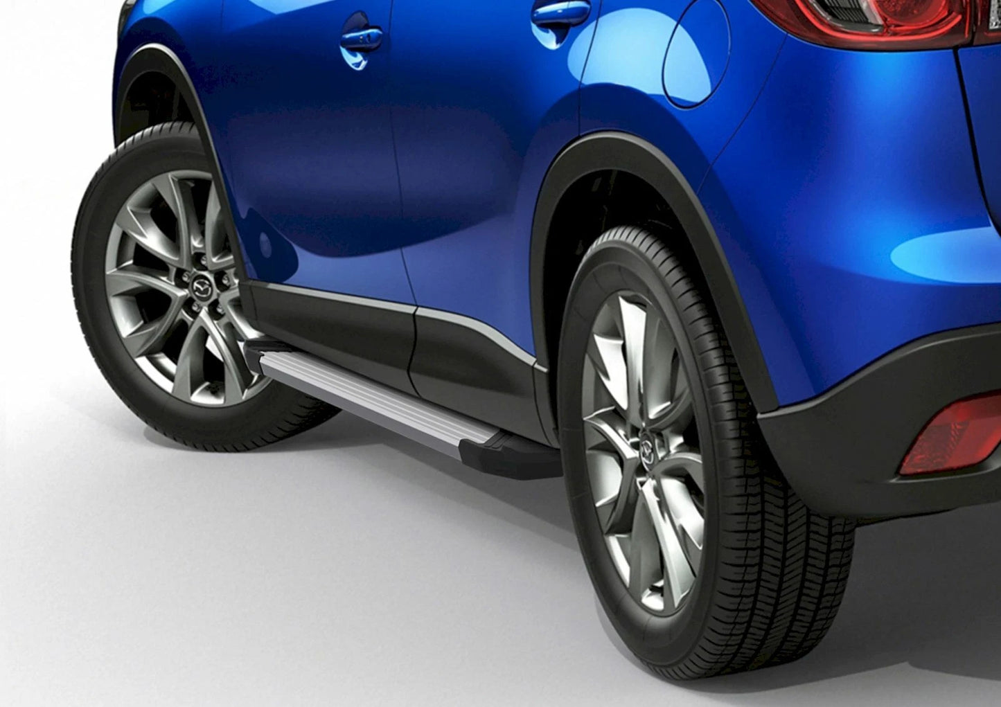 💫ART.5632 Pedane Laterale Alluminio per Mazda CX-5 2011-2017 Basic RIVAL💫