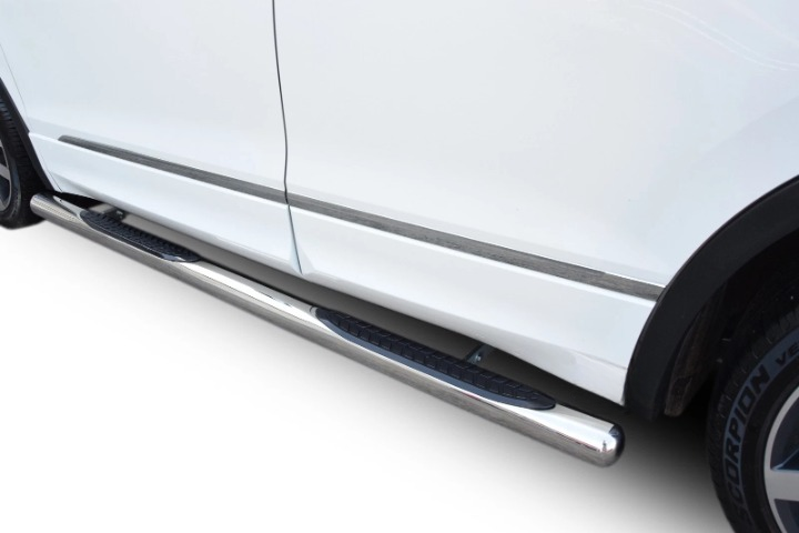 💫ART.5677 Pedane Laterale Inox per VW Tiguan 2016-2024💫