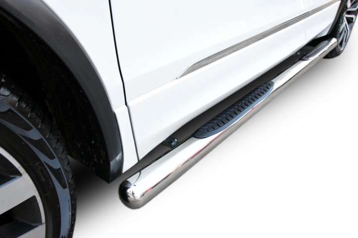 💫ART.5677 Pedane Laterale Inox per VW Tiguan 2016-2024💫