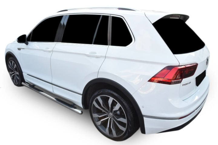 💫ART.5677 Pedane Laterale Inox per VW Tiguan 2016-2024💫