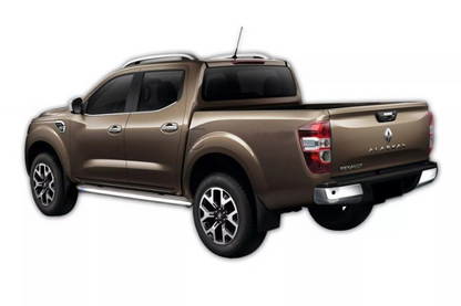 💫ART.5691 Pedane Laterale Inox Renault Alaskan 2016+💫