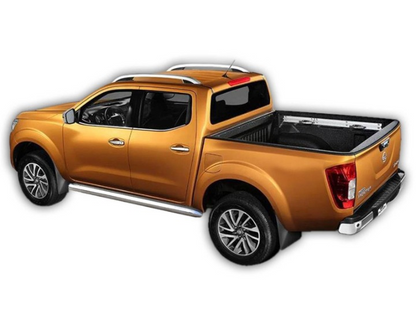 💫ART.5694 Pedane Laterale Inox per Nissan Navara NP300 2014-2024💫