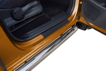 💫ART.5694 Pedane Laterale Inox per Nissan Navara NP300 2014-2024💫