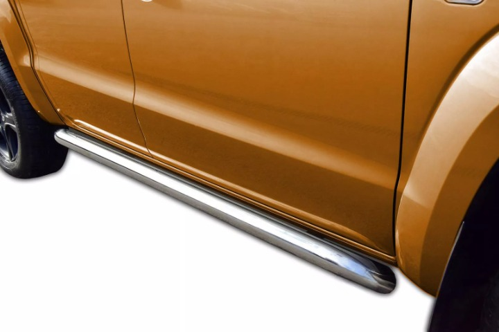 💫ART.5694 Pedane Laterale Inox per Nissan Navara NP300 2014-2024💫