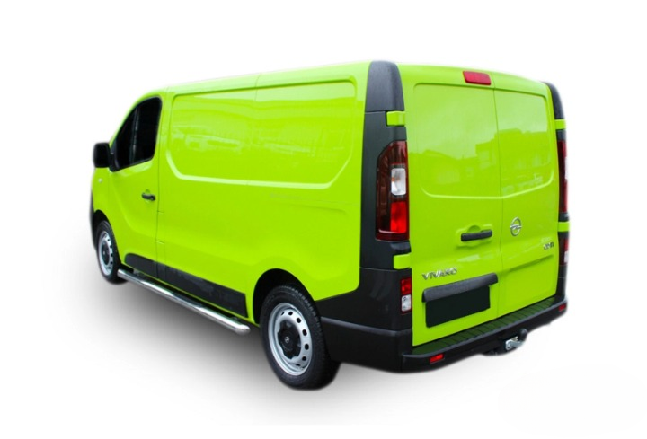 💫ART.5707 Pedane Laterale Inox per Opel Vivaro 2014+ SWB 💫