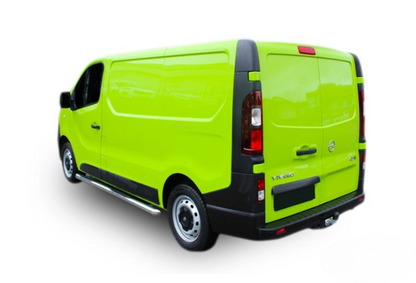 💫ART.5707 Pedane Laterale Inox per Opel Vivaro 2014+ SWB 💫