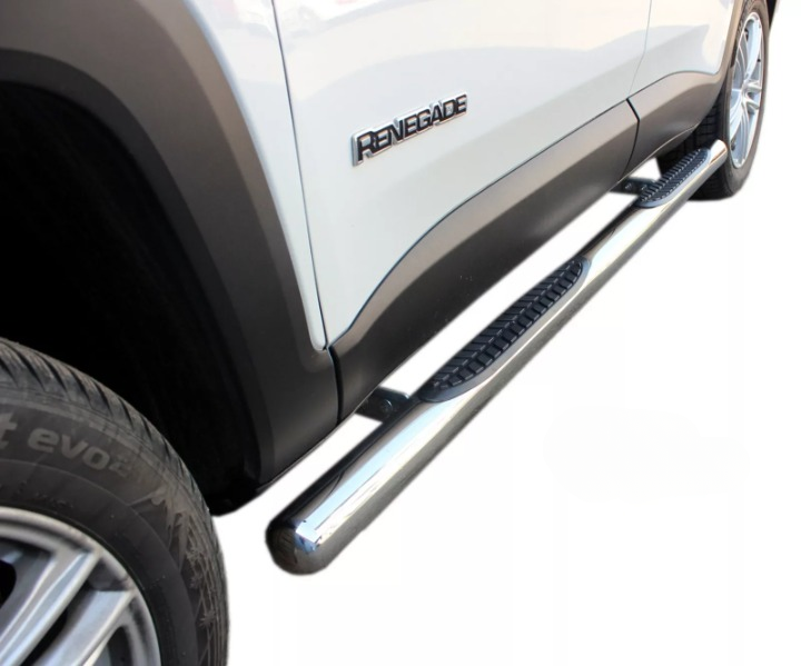 💫ART.5752 Laterali Pedane Inox per Jeep Renegade 2014+💫