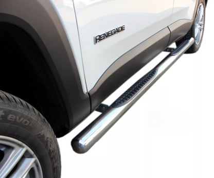 💫ART.5752 Laterali Pedane Inox per Jeep Renegade 2014+💫
