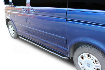 💫ART.5757 Pedane Laterale Inox per VW Transporter T5 SWB💫