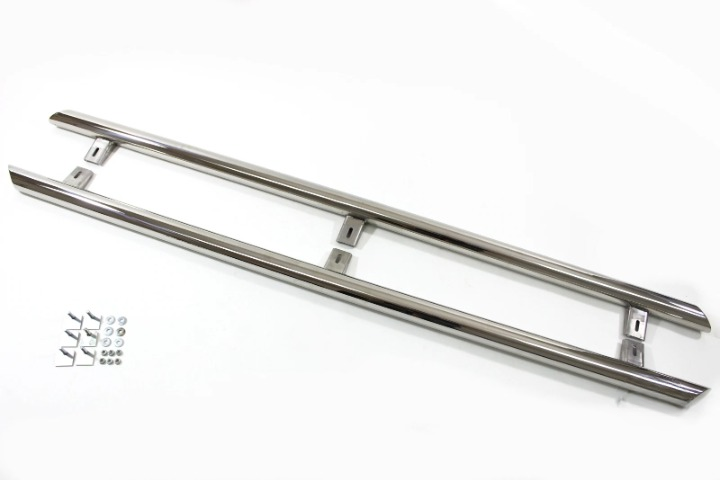 💫ART.5761 Pedane Laterali Inox per VW Caddy 2003-2010💫