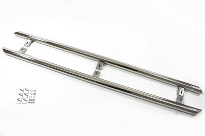 💫ART.5761 Pedane Laterali Inox per VW Caddy 2003-2010💫