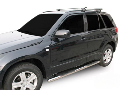 💫ART.5766 Pedane Laterali per Inox Suzuki Grand Vitara 05-15 5-Porte Berlina💫