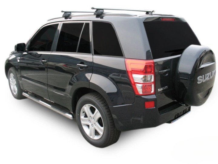 💫ART.5766 Pedane Laterali per Inox Suzuki Grand Vitara 05-15 5-Porte Berlina💫