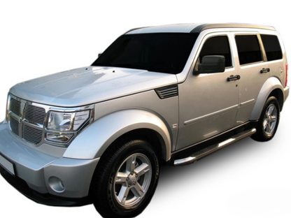 💫ART.5789 Pedane Laterali Inox per Dodge Nitro 2007-2012💫