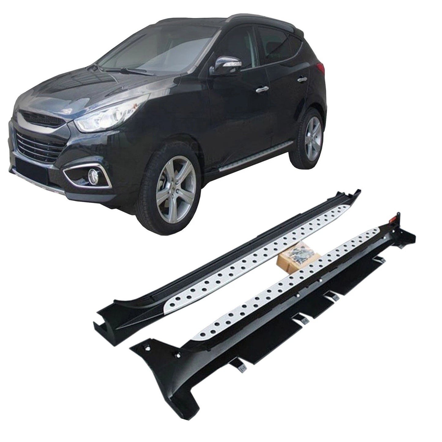 💫ART.5801 Pedane Laterale Inox per Hyundai ix35 2010-2015💫