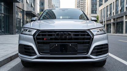 🔥ART.6007 GRIGLIA ANTERIORE NERO LUCIDO STILE SQ5 PER AUDI Q5 2016–2019🔥
