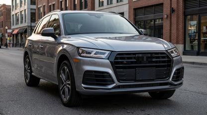 🔥ART.6007 GRIGLIA ANTERIORE NERO LUCIDO STILE SQ5 PER AUDI Q5 2016–2019🔥