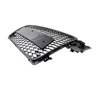 🔥ART.6101 GRIGLIA ANTERIORE NIDO D’APE NERO LUCIDO PER AUDI A4 B8 2008–2012🔥