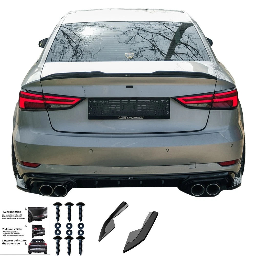 🔥ART.6227 BODYKIT COMPATIBILE CON AUDI A3 8V BERLINA FACELIFT 2016–2020🔥