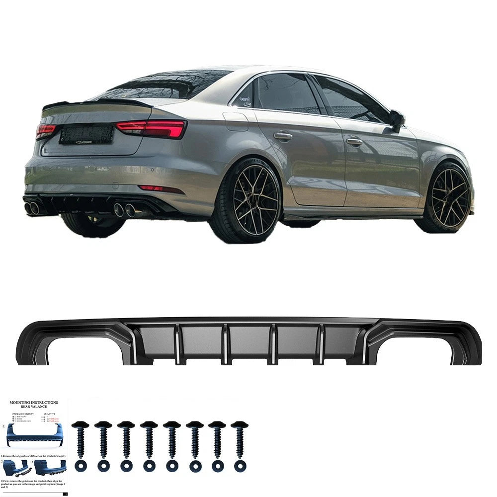 🔥ART.6227 BODYKIT COMPATIBILE CON AUDI A3 8V BERLINA FACELIFT 2016–2020🔥