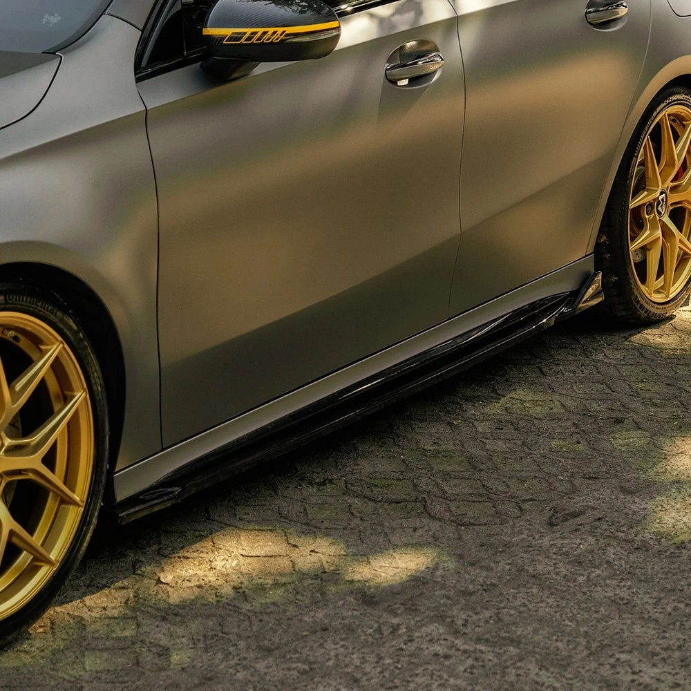 🔥ART.6246 MINIGONNE LATERALE PER MERCEDES CLASSE A A45 S W177 DAL 2019🔥