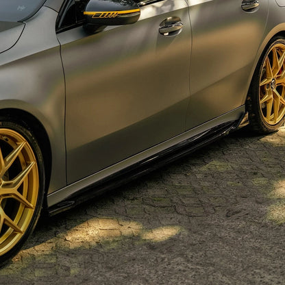 🔥ART.6246 MINIGONNE LATERALE PER MERCEDES CLASSE A A45 S W177 DAL 2019🔥