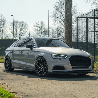 🔥ART.6250 MINIGONNE LATERALI PER AUDI A3 8V FACELIFT SEDAN 2016–2020🔥